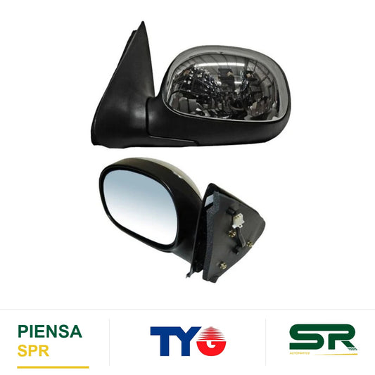 ESPEJO IZQUIERDO 3 PINES ELÉCTRICO CROMADO FORD PICKUP 1997-2009 F150 / 250 1997-2009 28901 TYG