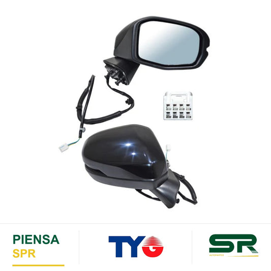 ESPEJO DERECHO 3 PINES PARA PINTAR ELÉCTRICO HONDA HRV 2023-2025 TYG