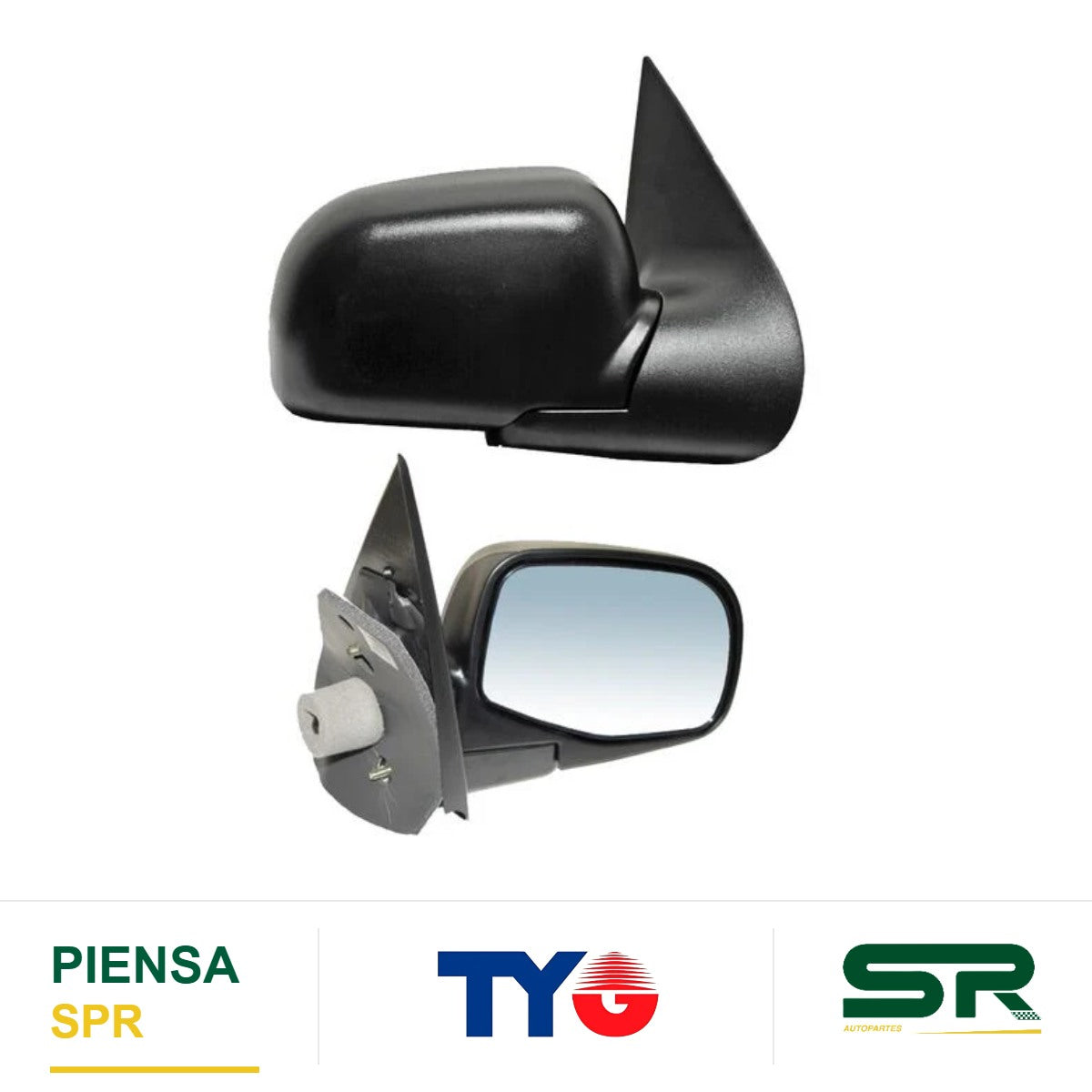ESPEJO DERECHO ELÉCTRICO CON LUZ INFERIOR 5 PINES .18 FORD EXPLORER 2002-2005 TYG