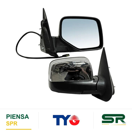 ESPEJO DERECHO ELÉCTRICO CROMADO FORD RANGER 2005-2009 TYG