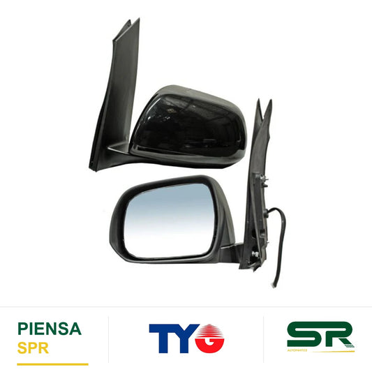 ESPEJO IZQUIERDO 5 PINES CON DESEMPAÑANTE PARA PINTAR ELÉCTRICO TOYOTA SIENNA 2011-2016 TYG