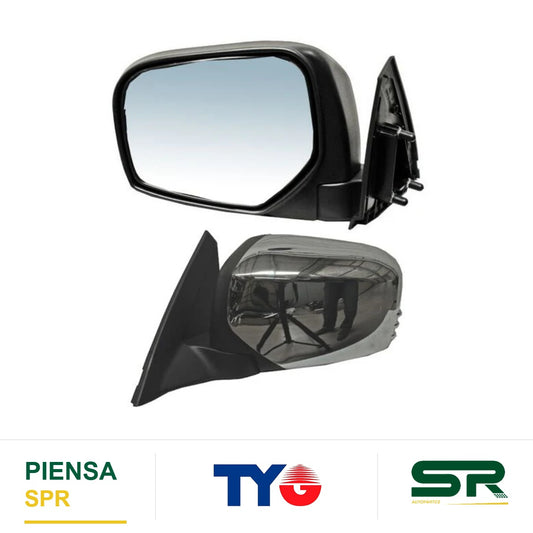 ESPEJO IZQUIERDO CROMADO MITSUBISHI PICKUP L200 2008-2015 S / CONT TYG