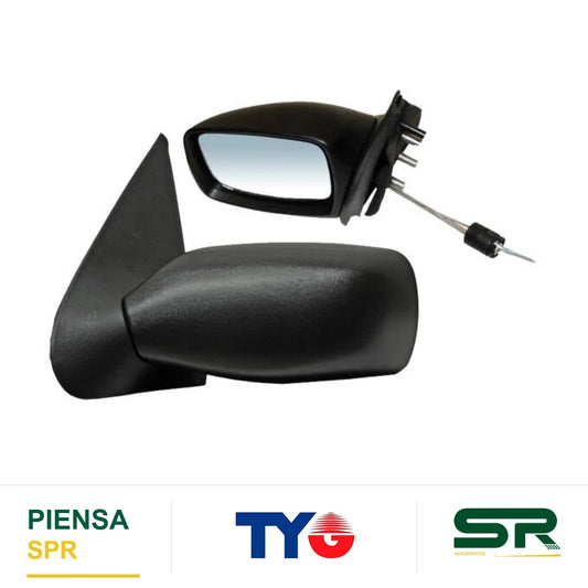 ESPEJO IZQUIERDO AS FORD FIESTA 1998-2002 / IKON 2001-2007 C / CONT MAN B E / MID TYG