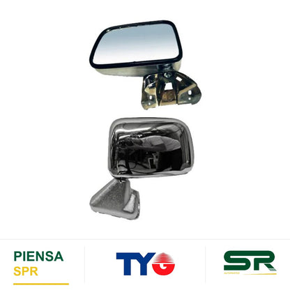 ESPEJO IZQUIERDO PICKUP SIN CONT CROM 892 TOYOTA 1984-1988 TYG