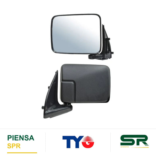 ESPEJO IZQUIERDO NEGRO MITSUBISHI 1987-1996 S / CONT TYG