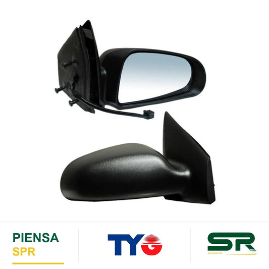 ESPEJO DERECHO 3 PINES ELÉCTRICO DODGE DURANGO 2004-2009 TYG