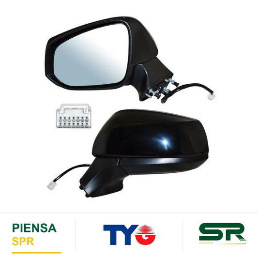 ESPEJO IZQUIERDO 5 PINES CON DESEMPAÑANTE PARA PINTAR ELÉCTRICO TOYOTA COROLLA CROSS 2022-2026 TYG