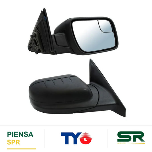 ESPEJO DERECHO ELÉCTRICO TEXTURIZADO CON SENSOR DE PUNTO CIEGO FORD EXPLORER 3 2011-2015 TYG