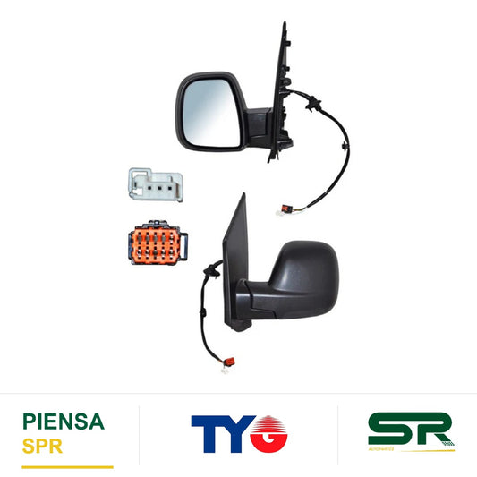 ESPEJO IZQUIERDO 7 PINES CON DESEMPAÑANTE ELÉCTRICO PEUGEOT EXPERT 2018-2021 TYG