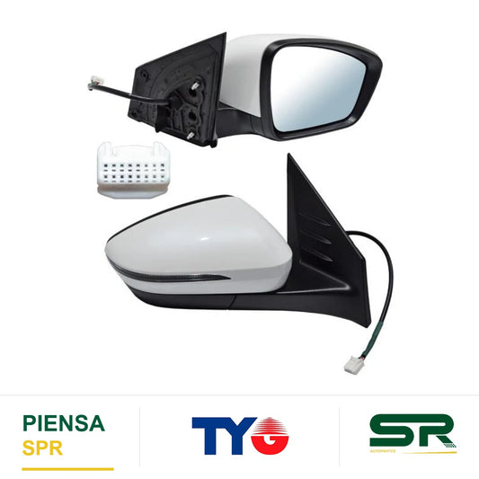ESPEJO DERECHO 7 PINES ELÉCTRICO JAC SEI 6 PRO 2021-2025 C / DIRRECC TYG