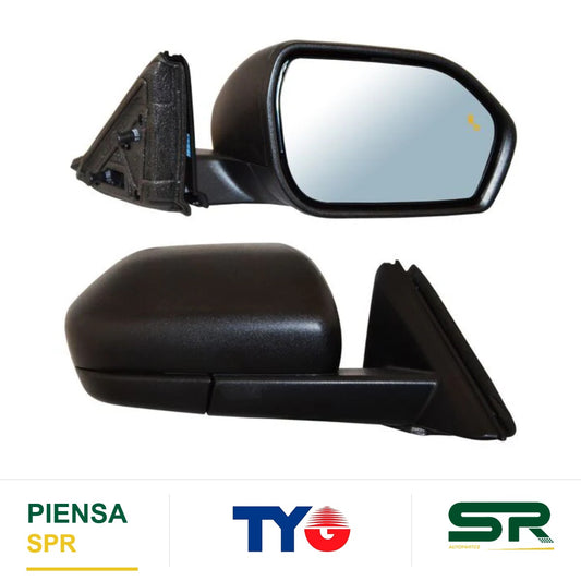 ESPEJO DERECHO 7 PINES CON DESEMPAÑANTE ELÉCTRICO FORD EXPLORER 2020-2022 POROSO C / SENSOR PUNTO CIEGO TYG