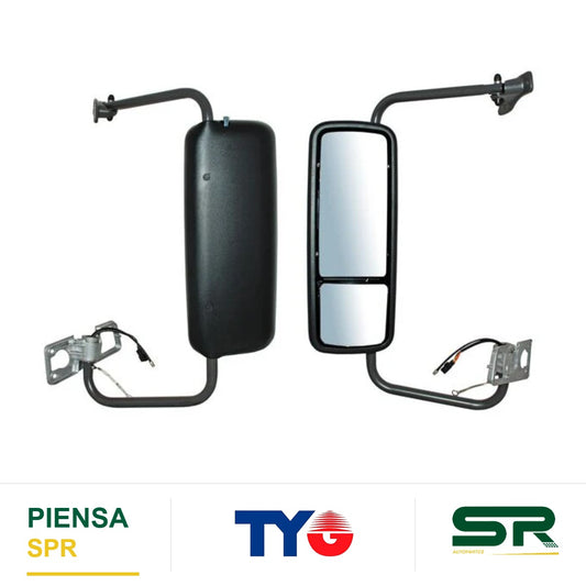 ESPEJO DERECHO CON DESEMPAÑANTE ELÉCTRICO FREIGHTLINER COLUMBIA 1996-2017 POROSO 2264 TYG