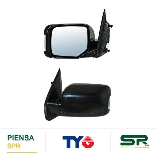 ESPEJO IZQUIERDO ELÉCTRICO 11 PINES CON DIRECCIONAL CON DESEMPAÑANTE CON MEMORIA HONDA PILOT 6 2009-2015 TYG