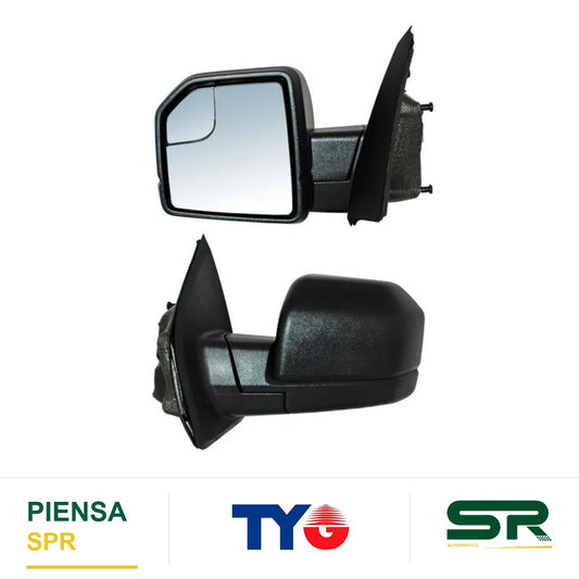 ESPEJO IZQUIERDO 3 PINES ELÉCTRICO FORD PICKUP / F150 2015-2020 C / PUNTO CIEGO POROSO TYG