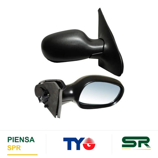 ESPEJO DERECHO ELÉCTRICO NISSAN PLATINA / CLIO 2002-2010 POROSO TYG
