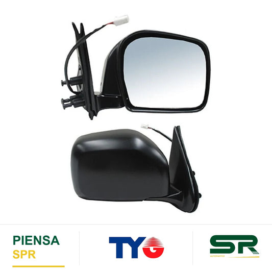 ESPEJO DERECHO 3 PINES ELÉCTRICO NEGRO TOYOTA TACOMA 2001-2004 TYG