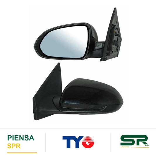 ESPEJO IZQUIERDO 5 PINES CON DESEMPAÑANTE PARA PINTAR ELÉCTRICO KIA RIO 2018-2023 ODC060 TYG
