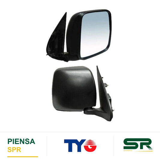ESPEJO DERECHO NEGRO TOYOTA HIACE 2006-2019 S / CONT TYG