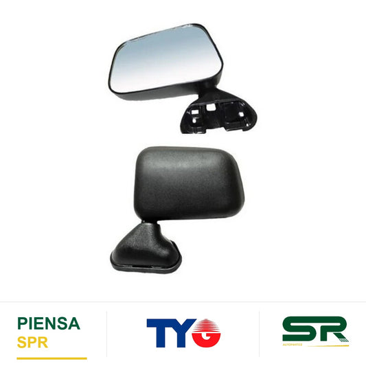 ESPEJO IZQUIERDO NEGRO TOYOTA PICKUP 1989-1995 S / CONT TYG