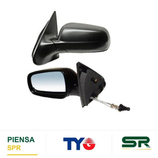 ESPEJO IZQUIERDO PARA PINTAR VOLKSWAGEN POINTER 2000-2009 4P C / CONT MAN TW TYG