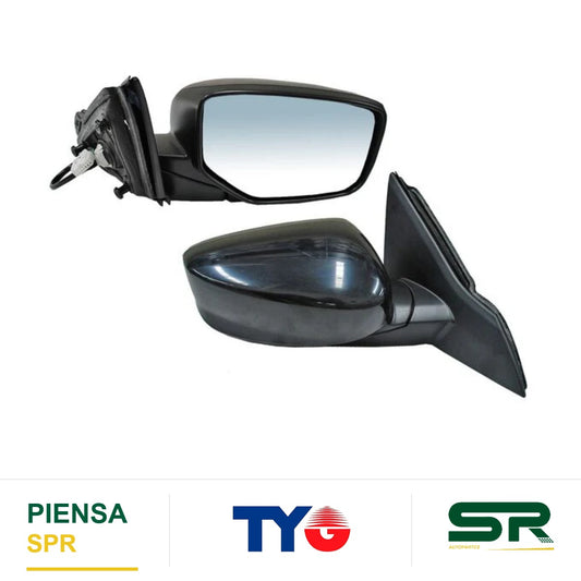 ESPEJO DERECHO 3 PINES PARA PINTAR ELÉCTRICO HONDA ACCORD 2013-2017 4P TYG
