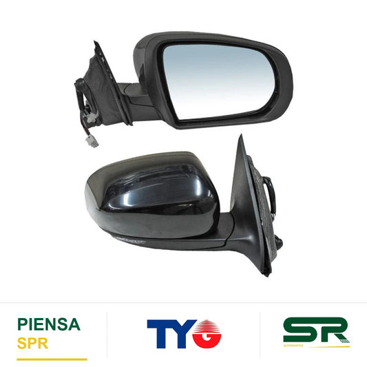 ESPEJO DERECHO 5 PINES CON DESEMPAÑANTE PARA PINTAR ELÉCTRICO JEEP CHEROKEE 2014-2018 CCCC.2.06 TYG