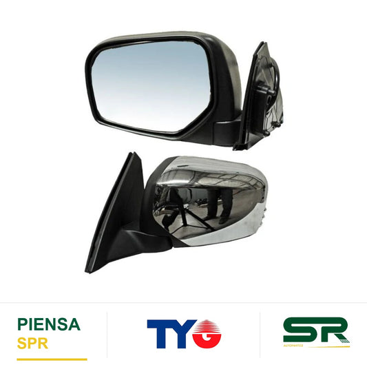 ESPEJO IZQUIERDO ELÉCTRICO CROMADO MITSUBISHI PICKUP L200 6 2008-2015 TYG