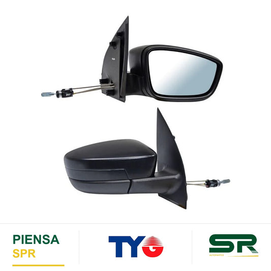 ESPEJO DERECHO VOLKSWAGEN GOL 2008-2013 / SAVEIRO 2010-2013 C / CONT MAN POROSO TYG