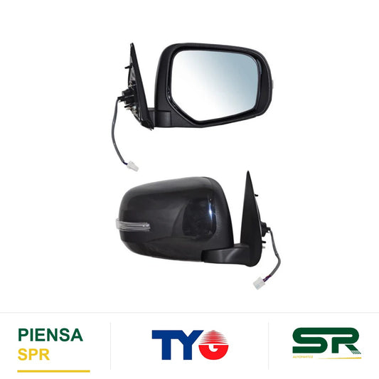 ESPEJO DERECHO 5 PINES CON DIRECCIONAL PARA PINTAR ELÉCTRICO MITSUBISHI PICKUP L200 2016-2019 CCC3 TYG