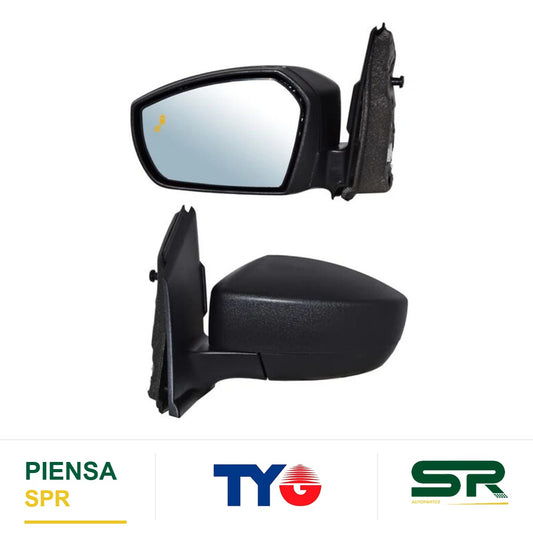 ESPEJO IZQUIERDO 7 PINES CON SENSOR DE PUNTO CIEGO CON DESEMPAÑANTE ELÉCTRICO FORD ESCAPE 2017-2019 POROSO CCCC3 TYG