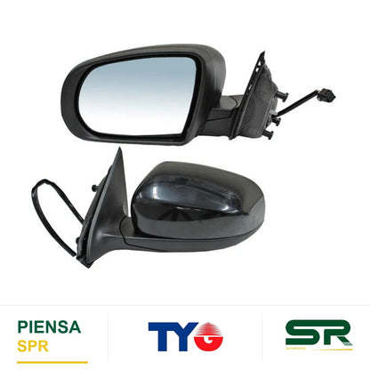 ESPEJO IZQUIERDO ELÉCTRICO POROSO CON DESEMPAÑANTE 5 PINES CCCC. JEEP CHEROKEE 2014-2018 TYG