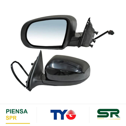 ESPEJO IZQUIERDO 5 PINES CON DESEMPAÑANTE ELÉCTRICO JEEP CHEROKEE 2014-2018 POROSO CCCC. TYG