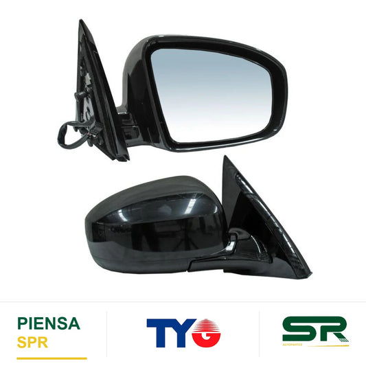 ESPEJO DERECHO 9 PINES CON DESEMPAÑANTE AUTOABATIBLE PARA PINTAR ELÉCTRICO NISSAN PATHFINDER 2013-2016 TYG