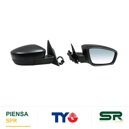 ESPEJO DERECHO 5 PINES CON DESEMPAÑANTE ELÉCTRICO VOLKSWAGEN BEETLE 2012-2016 POROSO TYG