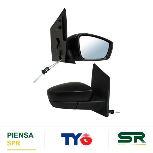 ESPEJO DERECHO VOLKSWAGEN CROSSFOX 2011-2015 C / CONT MAN POROSO 2. TYG