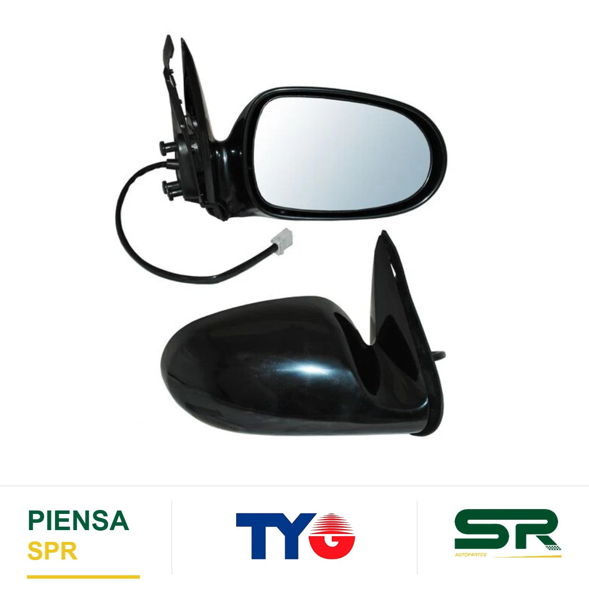 ESPEJO DERECHO ELÉCTRICO 3 PINES 28905 420.06 NISSAN SENTRA 2001-2006 TYG