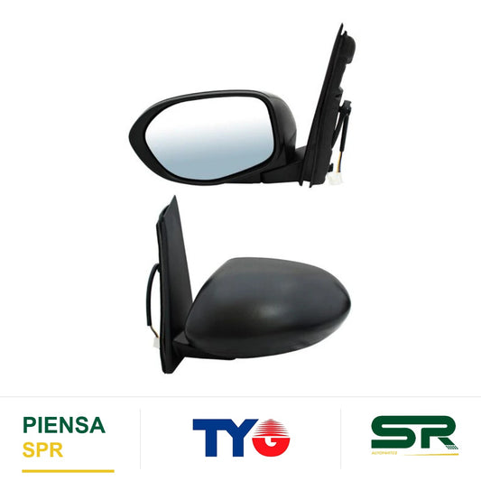 ESPEJO IZQUIERDO ELÉCTRICO 3 PINES TEXTURIZADO HONDA ODYSSEY 2014-2017 TYG