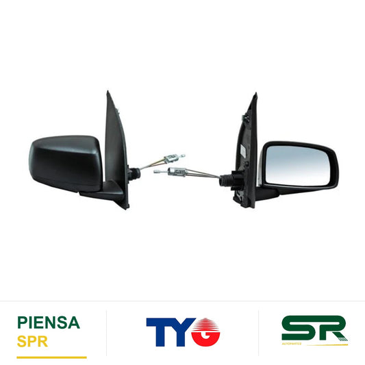 ESPEJO DERECHO FIAT PANDA 2007-2009 S / CONT TYG