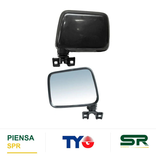 ESPEJO IZQUIERDO NEGRO ISUZU PICKUP 1988-1996 S / CONT XS / LS / S TYG