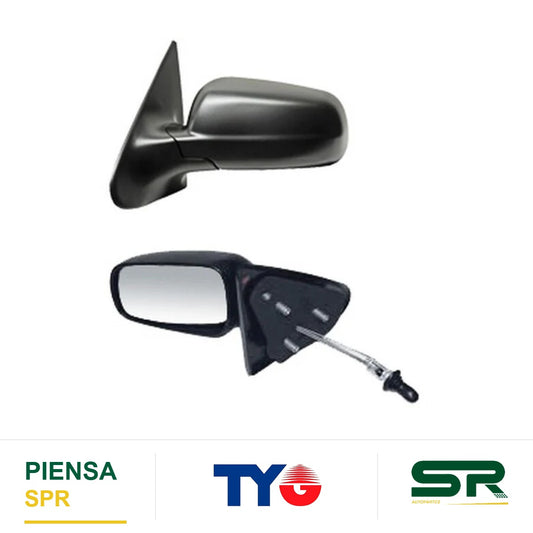 ESPEJO IZQUIERDO VOLKSWAGEN POINTER 2000-2009 4P C / CONT MAN POROSO TW TYG