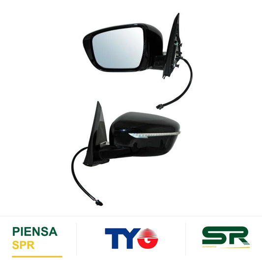 ESPEJO IZQUIERDO 6 PINES CON DESEMPAÑANTE CON DIRECCIONAL ELÉCTRICO NISSAN PATHFINDER 2017-2019 CCCC3 TYG