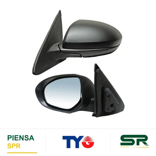 ESPEJO IZQUIERDO ELÉCTRICO NEGRO MAZDA 3 2010-2013 S / DESEMP TYG