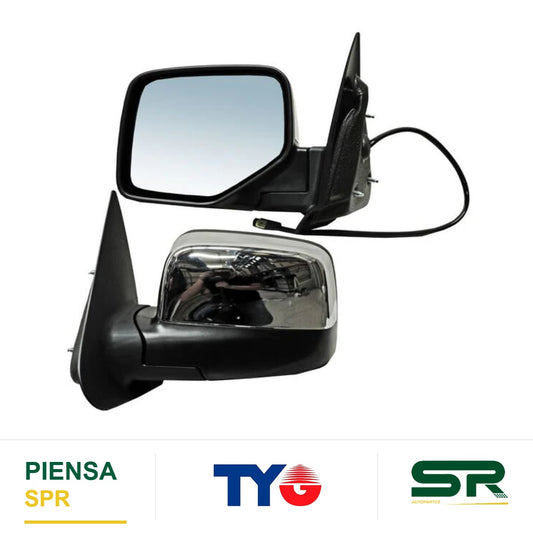 ESPEJO IZQUIERDO ELÉCTRICO CROMADO FORD RANGER 2005-2009 TYG