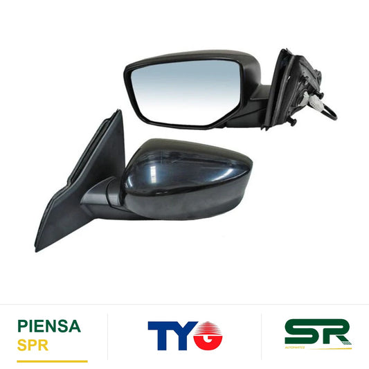 ESPEJO IZQUIERDO 3 PINES PARA PINTAR ELÉCTRICO HONDA ACCORD 2013-2017 4P TYG