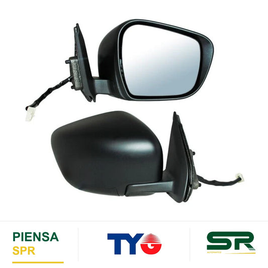 ESPEJO DERECHO 3 PINES PARA PINTAR ELÉCTRICO NISSAN PICKUP NP300 / FRONTIER 2016-2025 TYG