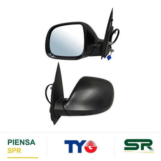 ESPEJO IZQUIERDO 5 PINES CON DESEMPAÑANTE ELÉCTRICO VOLKSWAGEN 2011-2023 POROSO TYG
