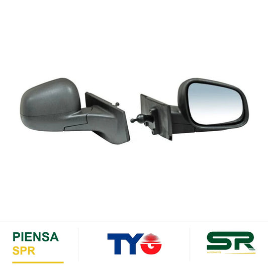 ESPEJO DERECHO CHEVROLET SPARK 2011-2017 / BEAT 2018-2021 C / CONT MAN POROSO TYG