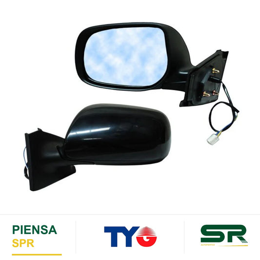 ESPEJO IZQUIERDO 3 PINES ELÉCTRICO TOYOTA YARIS 2007-2011 ABAT 5P TYG