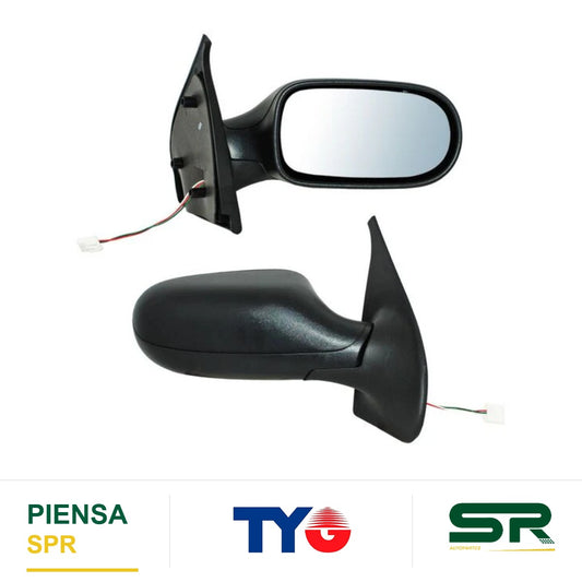 ESPEJO DERECHO 3 PINES ELÉCTRICO RAM 700 2015-2020 POROSO SLT TYG