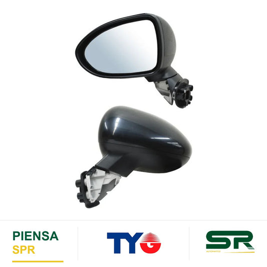 ESPEJO IZQUIERDO 5 PINES CON DESEMPAÑANTE ELÉCTRICO KIA RIO 2016-2017 / USA TYPE 2012-2016 TYG